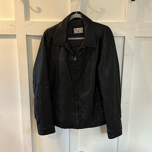 DOCKERS Men’s Jacket Faux Leather EUC